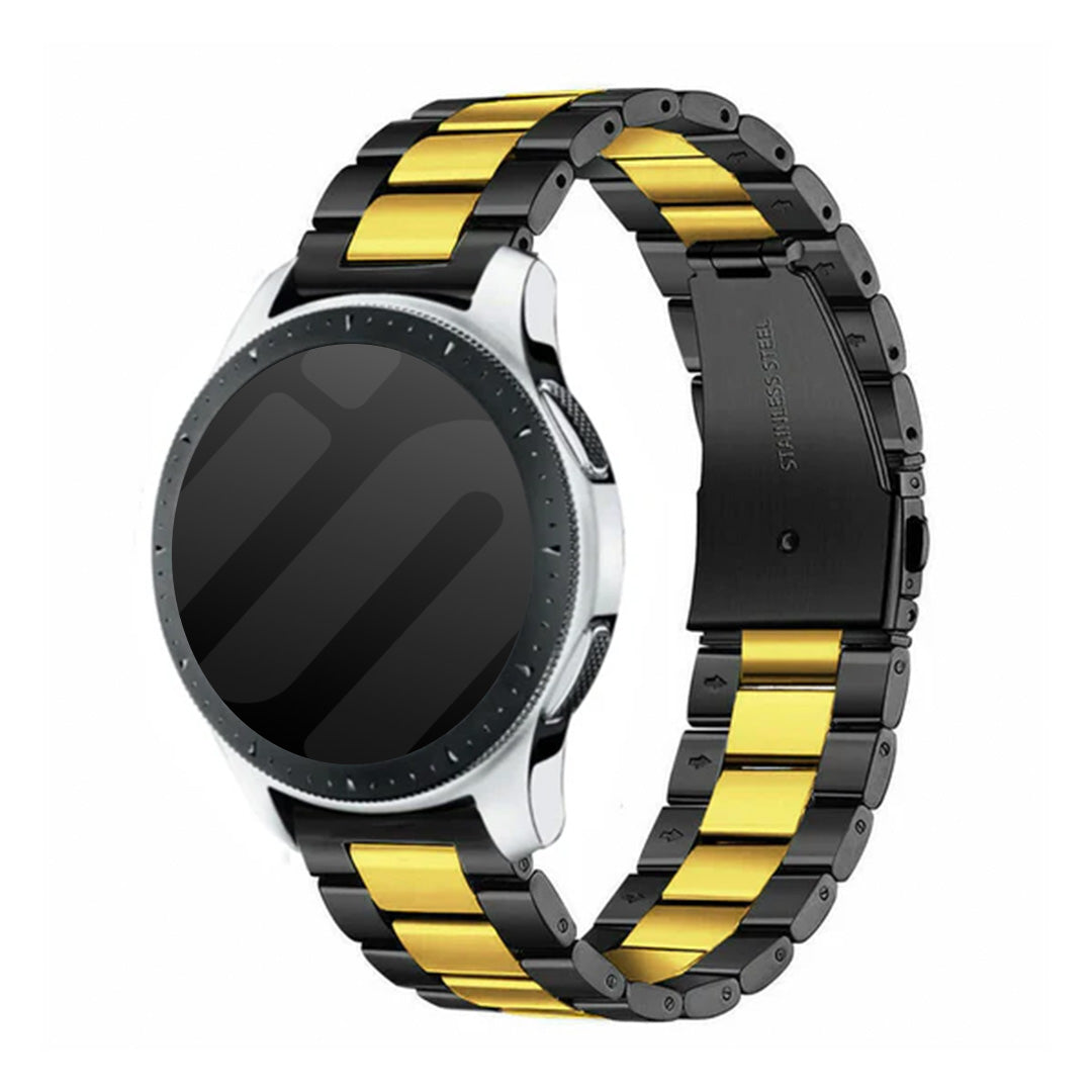 Amazfit Active Steel Strap (Black/Gold)