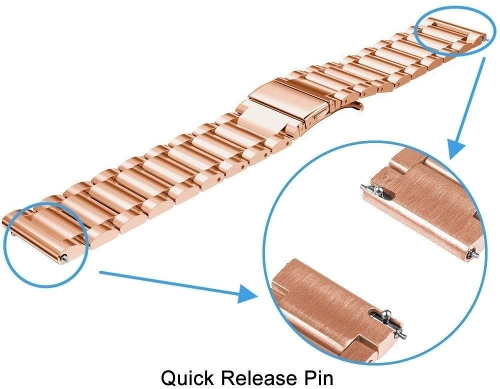 Huawei Watch GT 5 Pro - 42mm Steel Strap (Rose Gold)