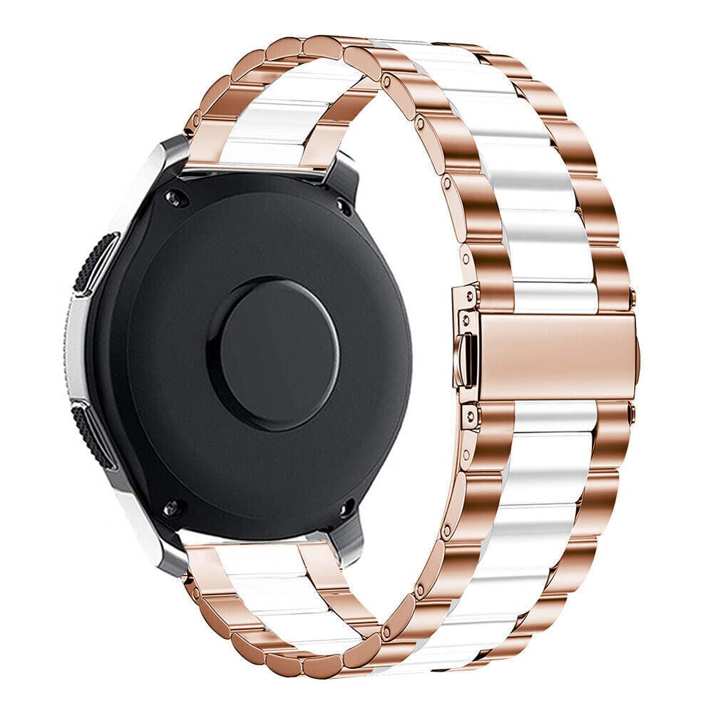Amazfit Active 2 Steel Strap (Rose Gold/White)