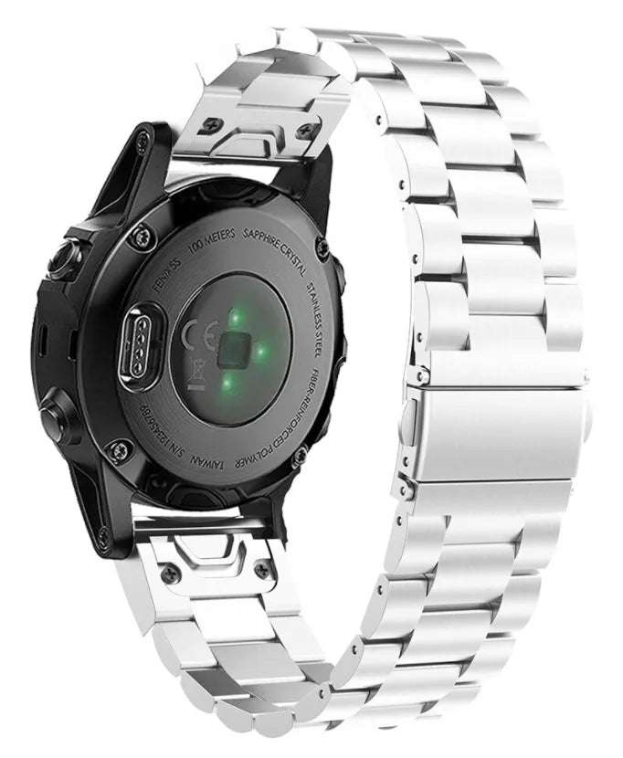Garmin Descent Mk3(i) - 43mm Steel Strap (Silver)
