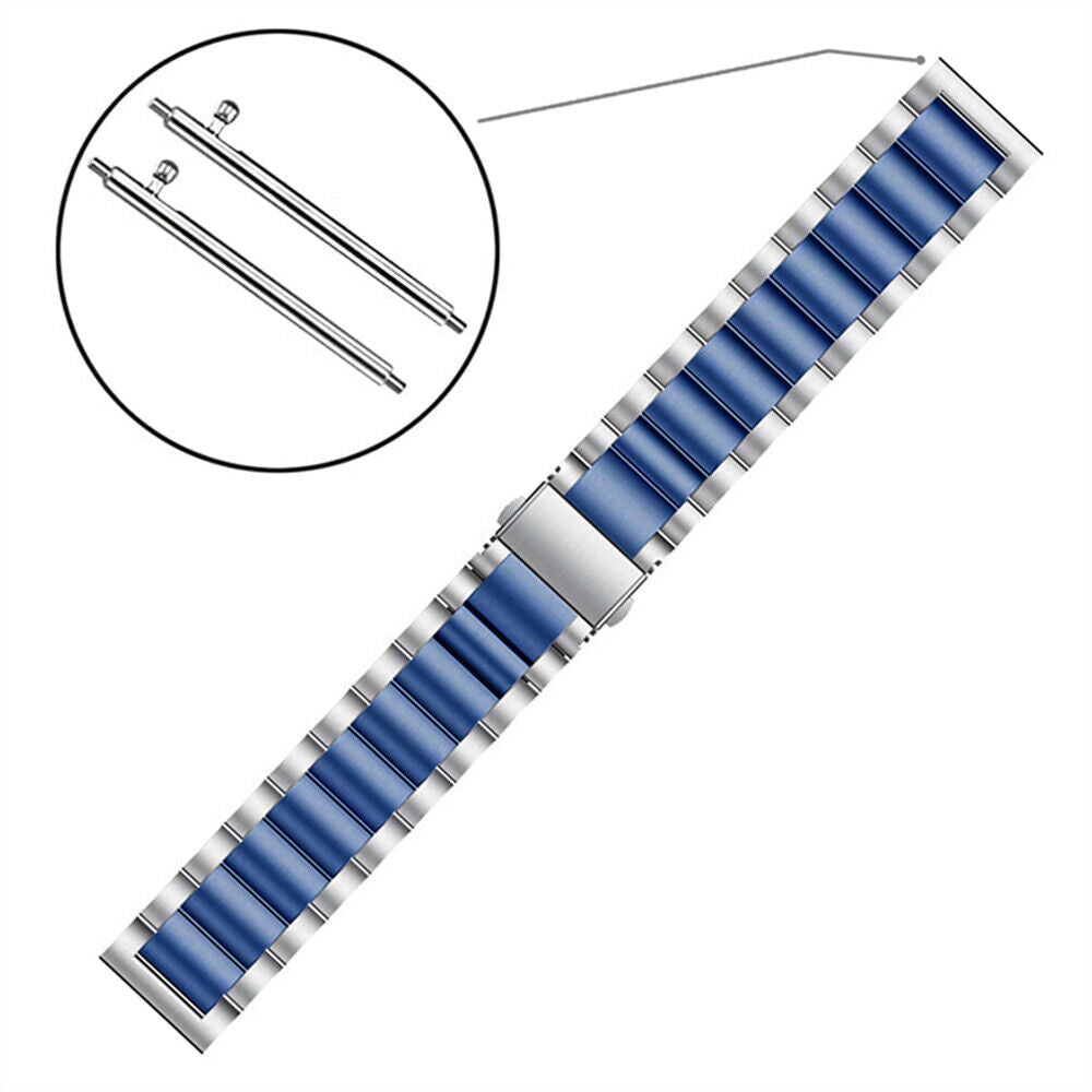 Redmi Watch 5 Lite Steel Strap (Silver/Blue)