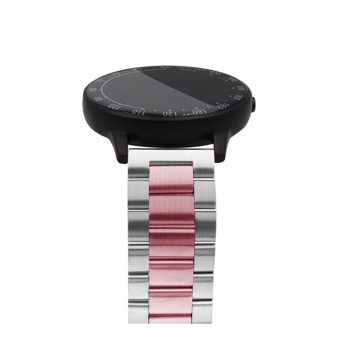 Garmin Venu 3s Steel Strap (Silver/Pink)