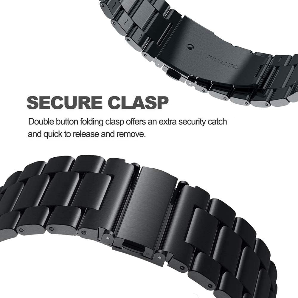 OnePlus Watch 3 - 43mm Steel Strap (Black)