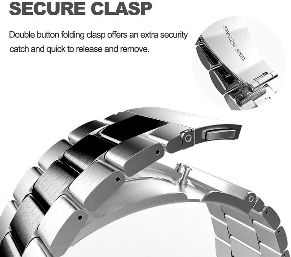 CMF Watch Pro 2 Steel Strap (Silver/Black)