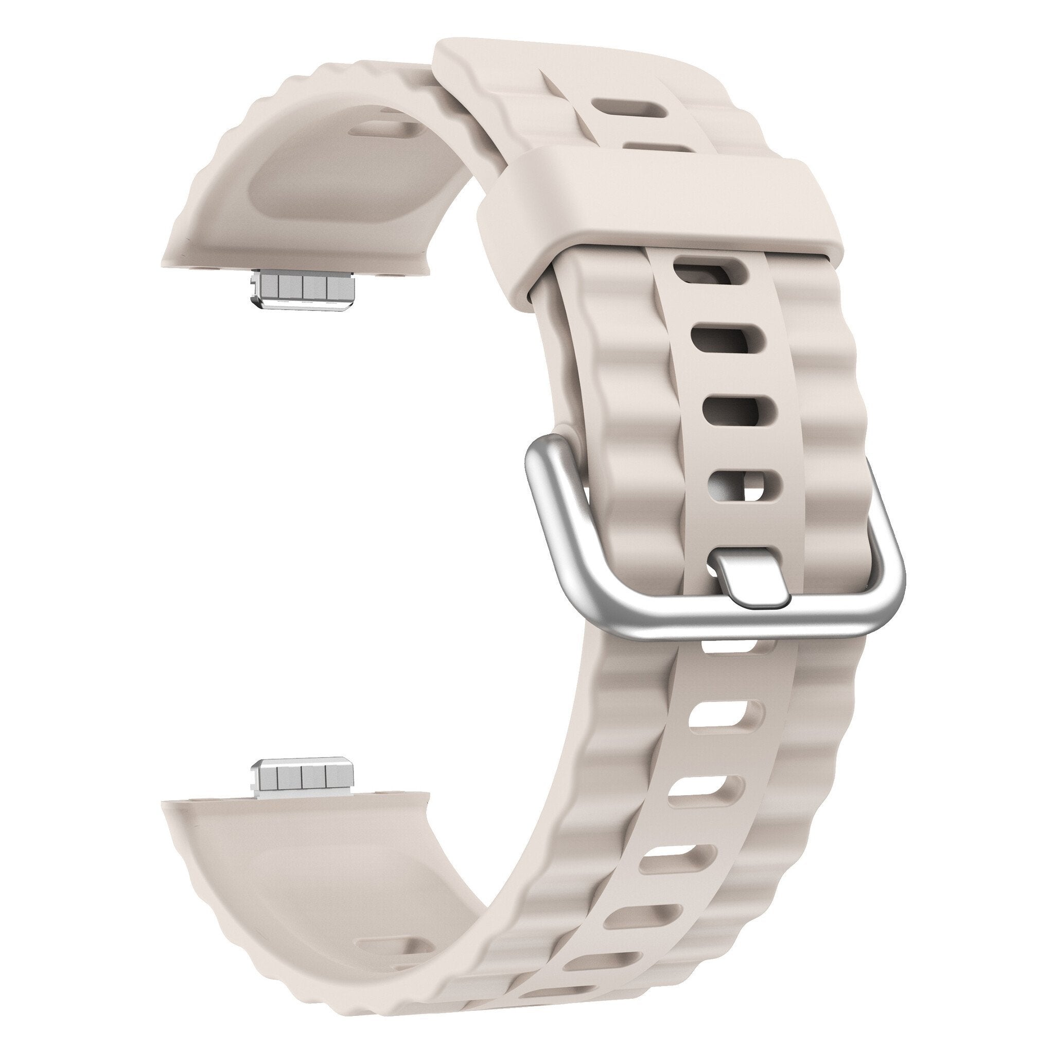 Huawei Watch Fit 4 Pro Silicone Classic Strap (Starlight)