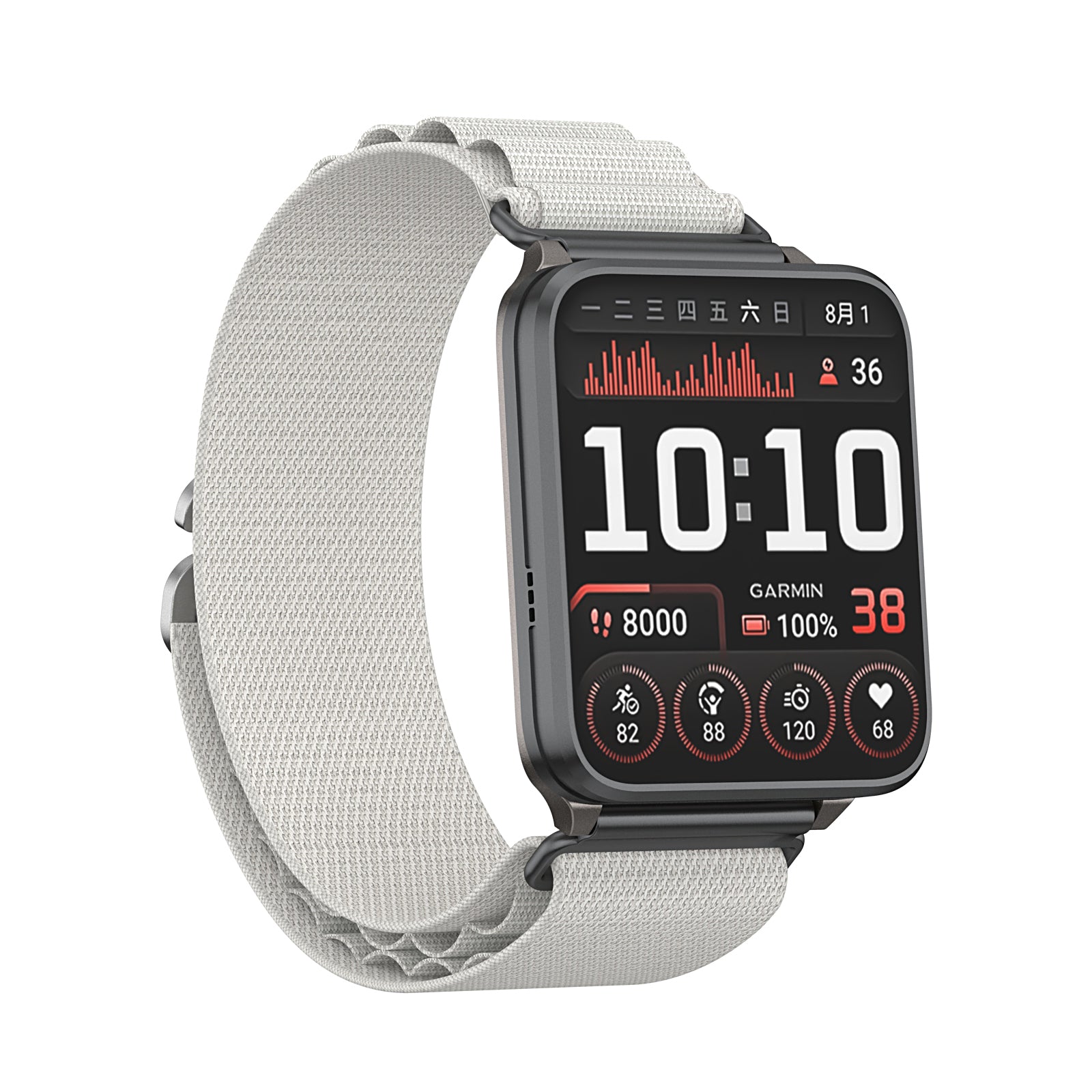 TicWatch Pro 5 Enduro Alpine Nylon Strap (Starlight)