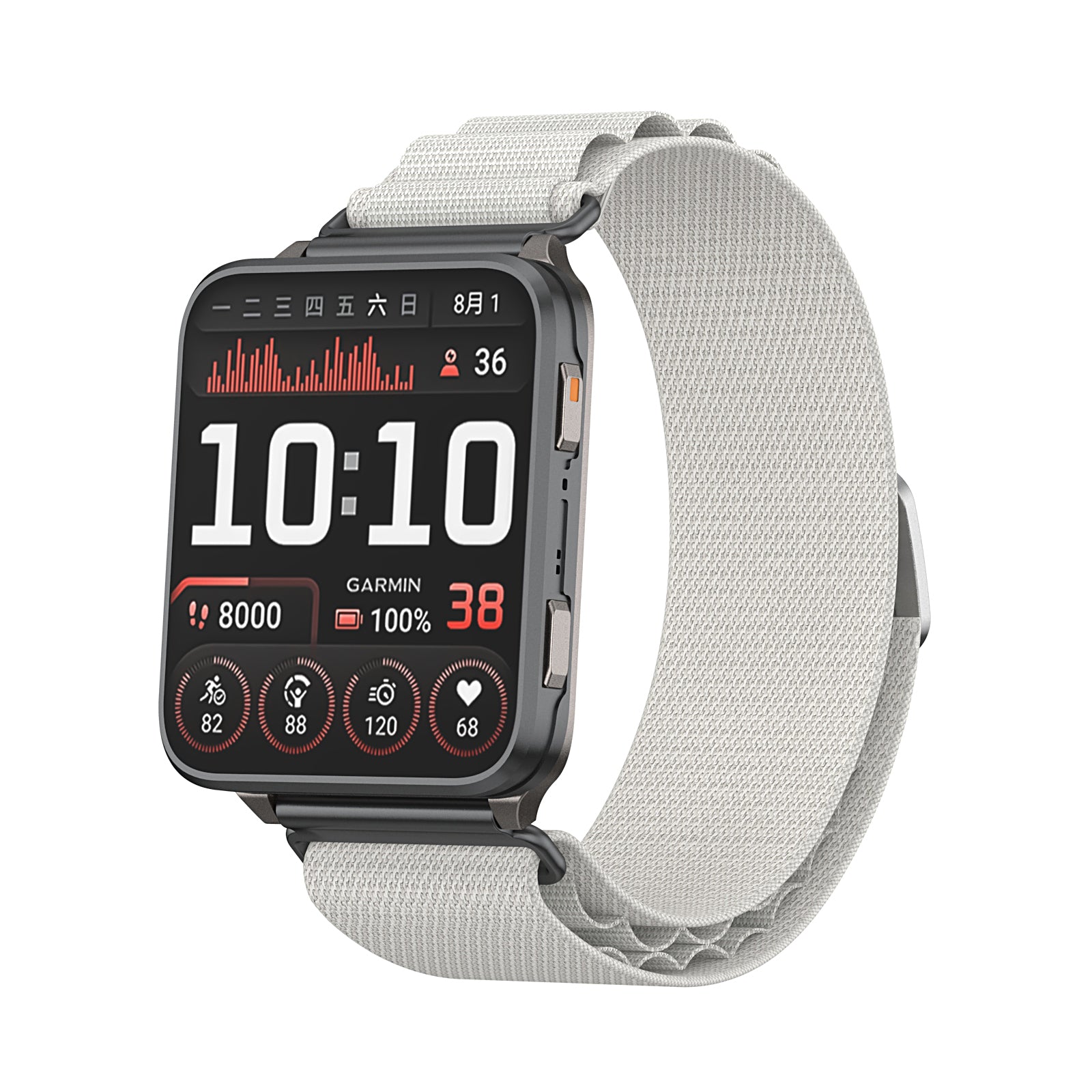 TicWatch Pro 5 Enduro Alpine Nylon Strap (Starlight)