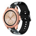 Grey Flower Samsung Galaxy Watch 42mm Strap Grey Flower Samsung Galaxy Watch 42mm Strap