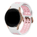 Samsung Galaxy Watch 7 - 40mm Squared Sport Strap (White/Pink) Samsung Galaxy Watch 7 - 40mm Squared Sport Strap (White/Pink)