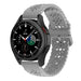 Samsung Galaxy Watch 4 Classic 46mm Patterned Silicone Strap (Grey) Samsung Galaxy Watch 4 Classic 46mm Patterned Silicone Strap (Grey)