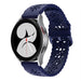 Samsung Galaxy Watch 4 40mm Patterned Silicone Strap (Dark Blue) Samsung Galaxy Watch 4 40mm Patterned Silicone Strap (Dark Blue)