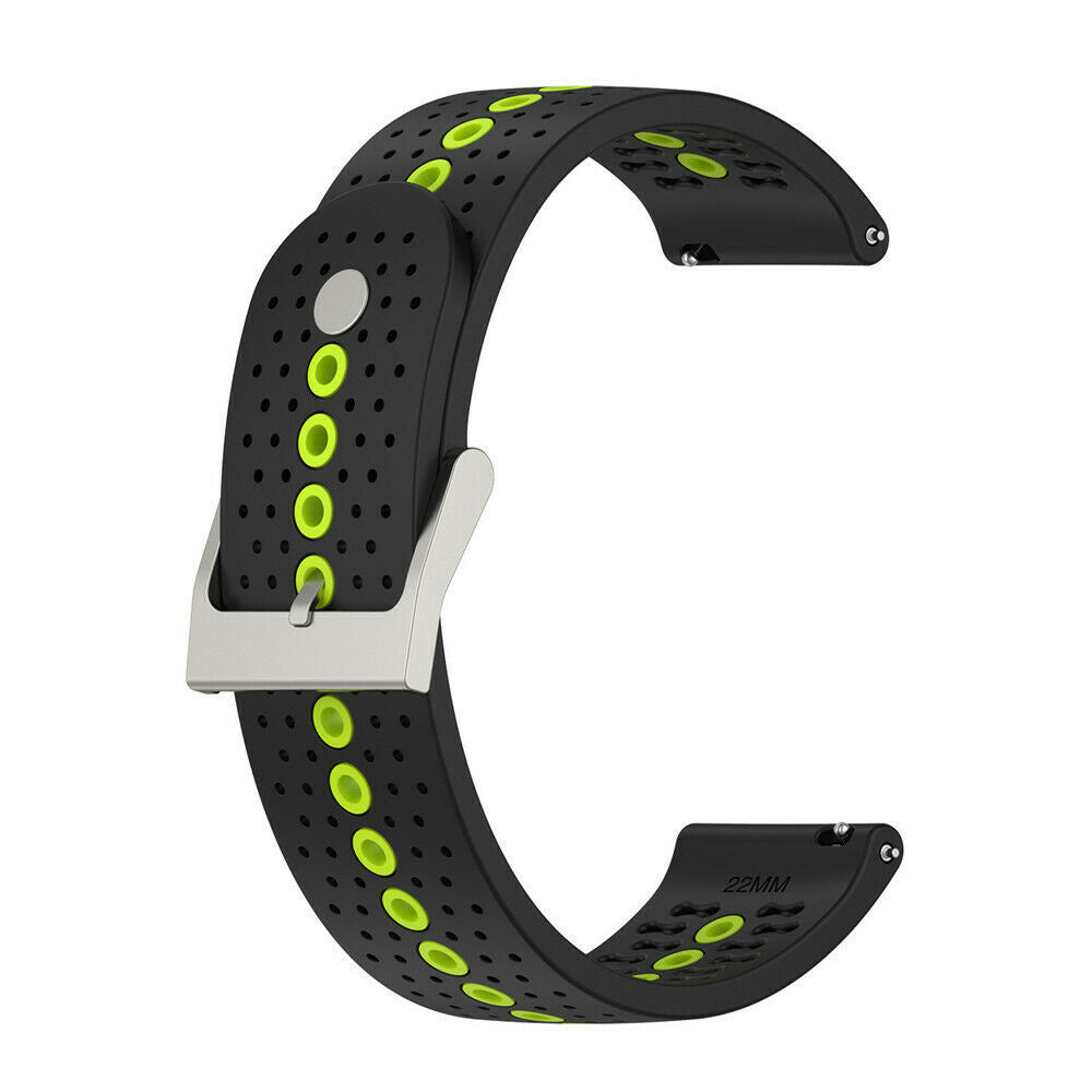 Suunto Race 2 Silicone Strap (Black/Yellow)
