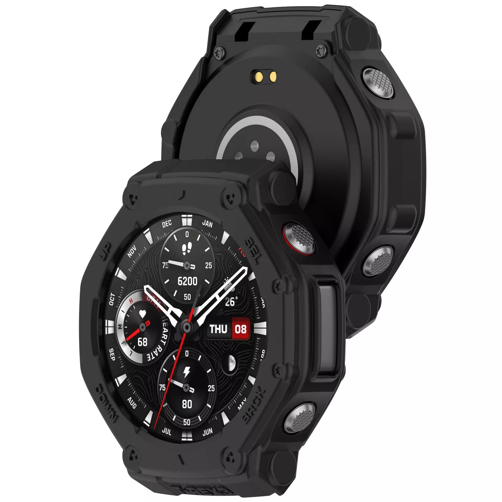 Amazfit T-Rex 3 Rugged TPU Case (Black)
