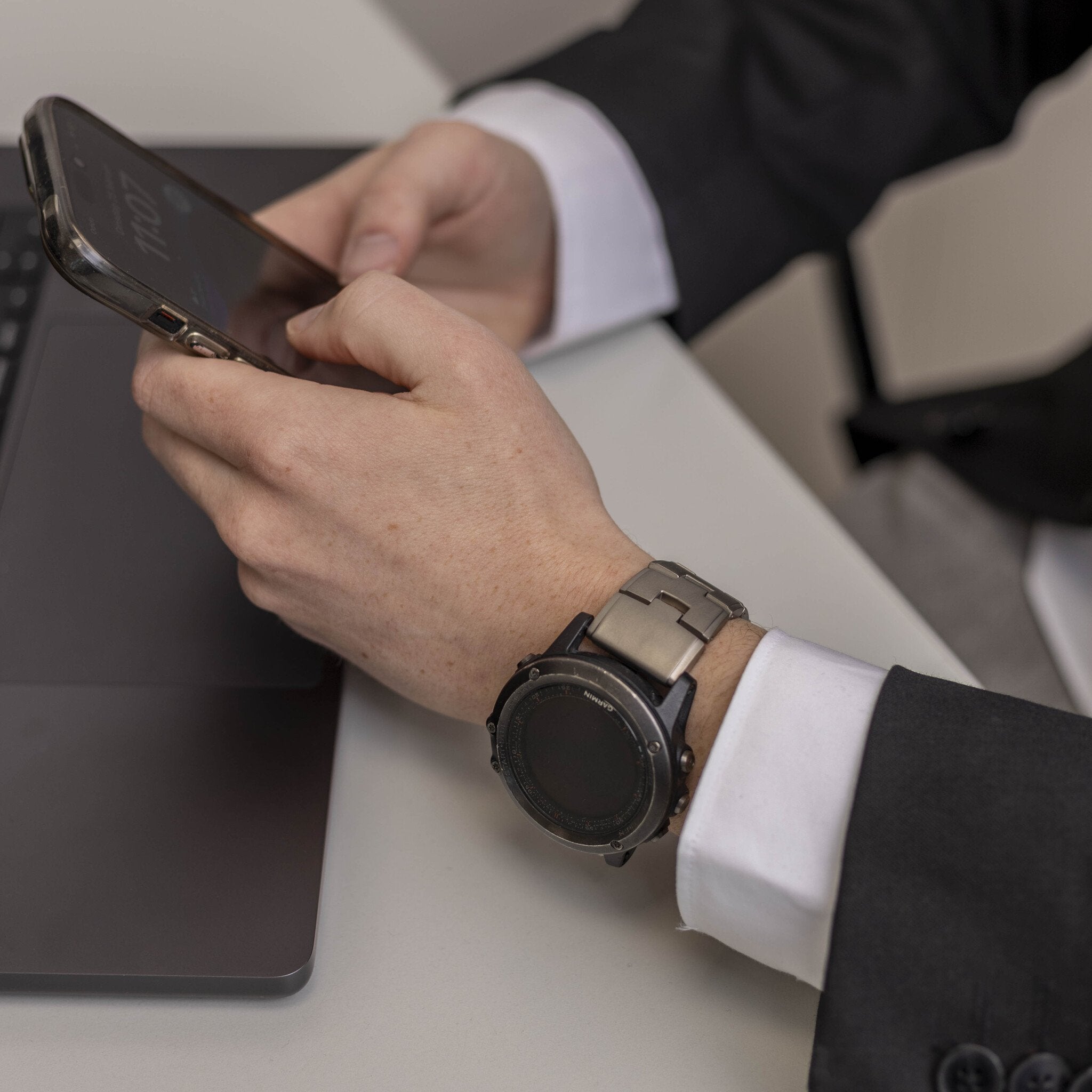 Garmin Descent MK2(i) Titanium Strap (Titanium)