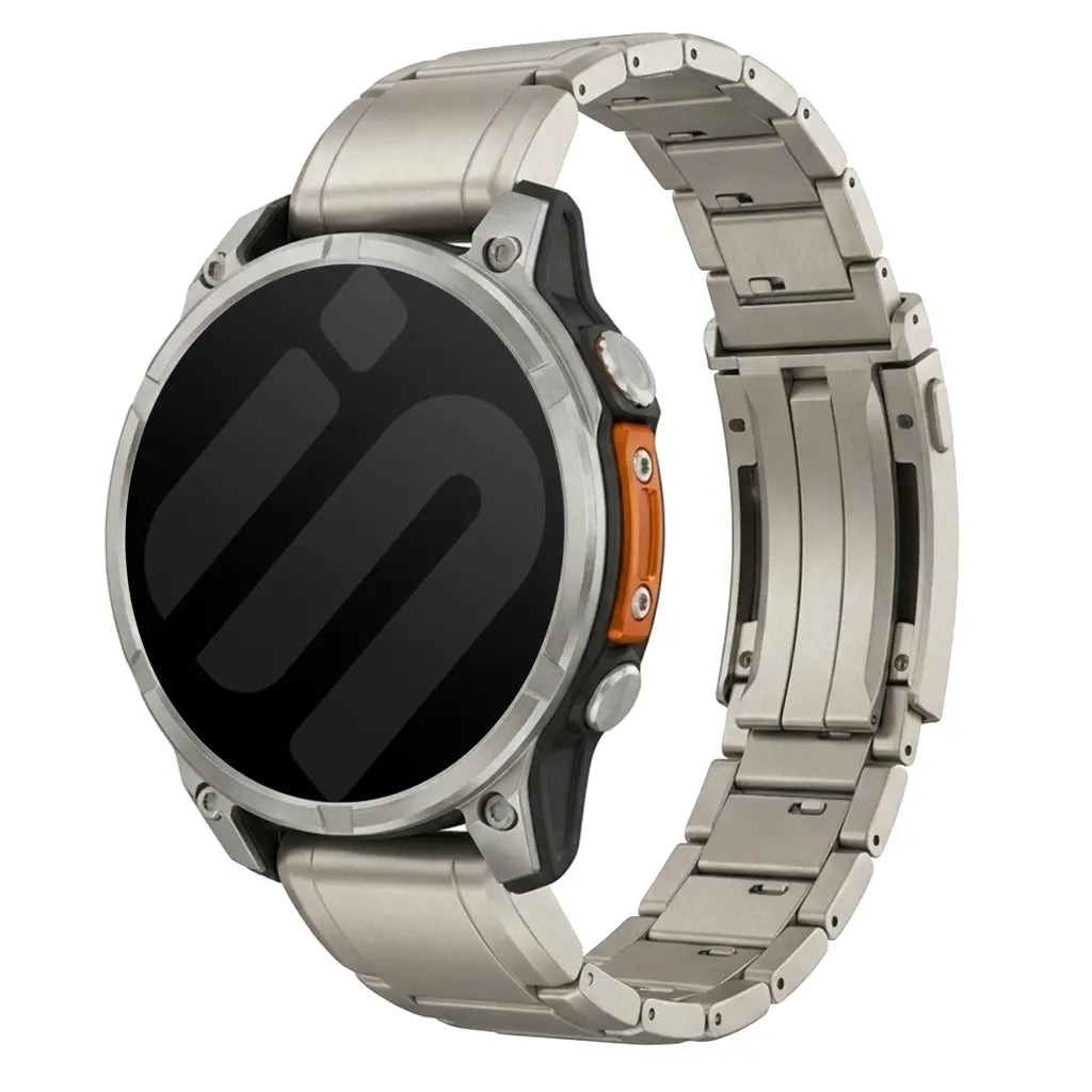 Garmin Instinct Adjustable Titanium Strap (Titanium)