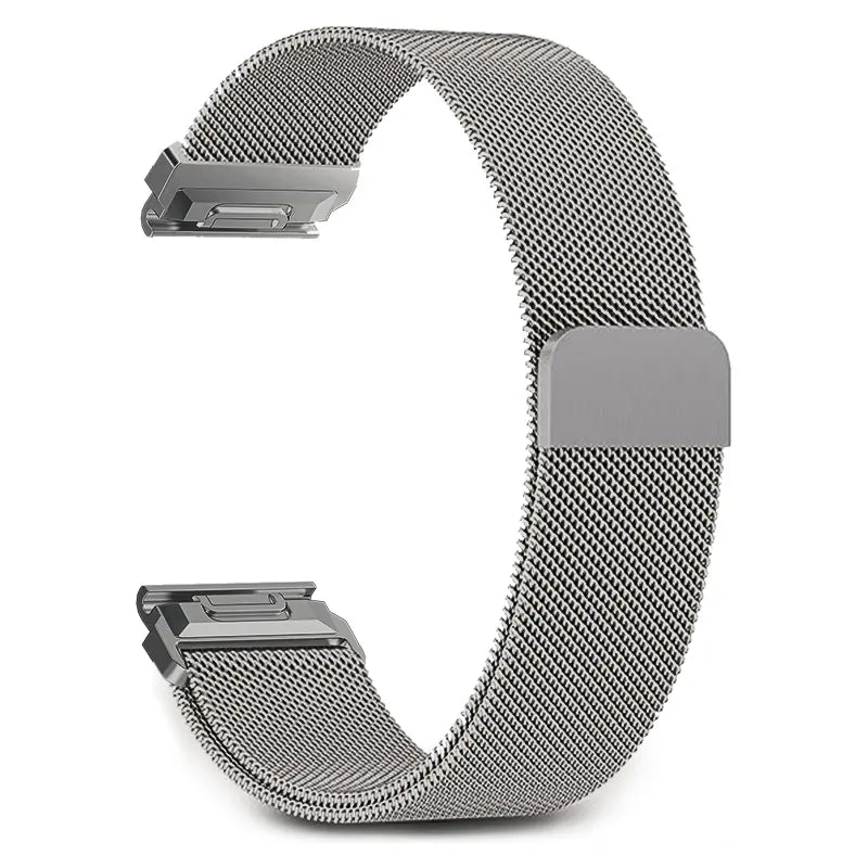 Garmin Fenix 9 - 47mm Premium Milanese Strap (Titanium)