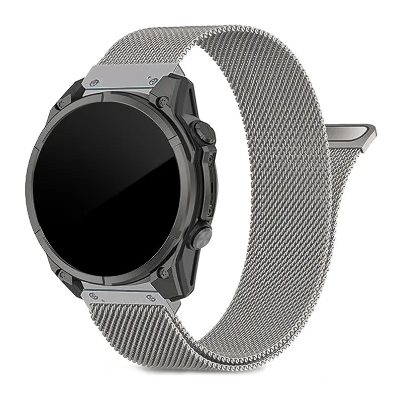 Garmin Instinct 2x Premium Milanese Strap (Titanium)