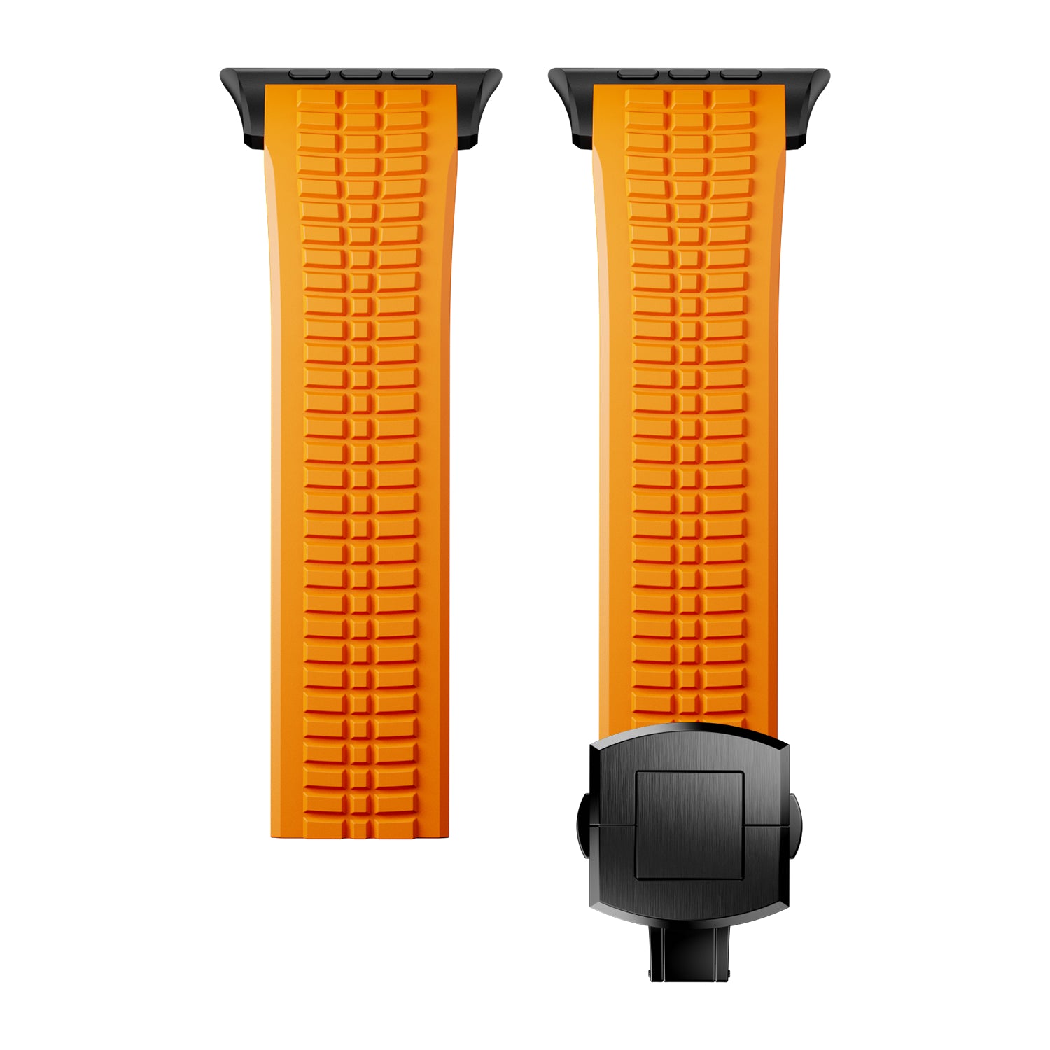 Apple Watch Premium Silicone Strap (Orange)