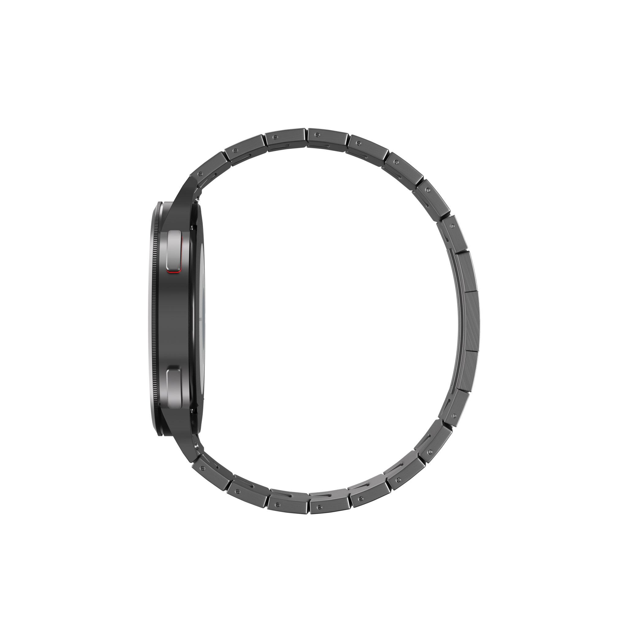 Oppo Watch X Titanium Grain Strap (Flat Buckle) (Graphite)