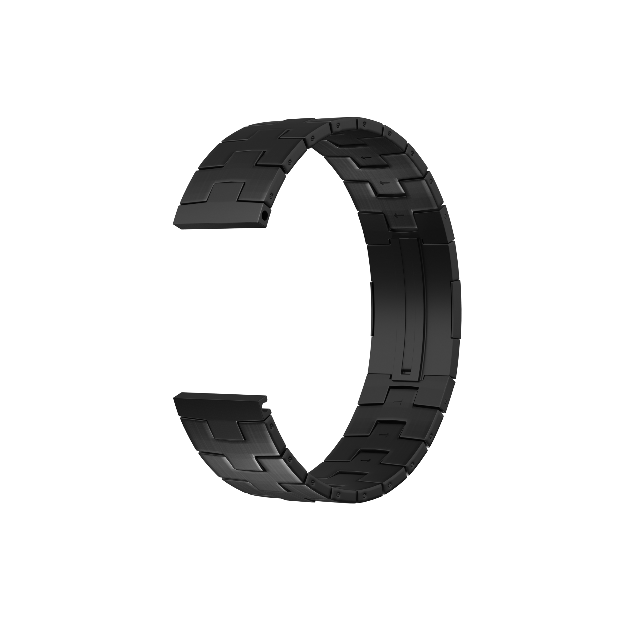 Amazfit Balance Titanium Grain Strap (Flat Buckle) (Graphite)