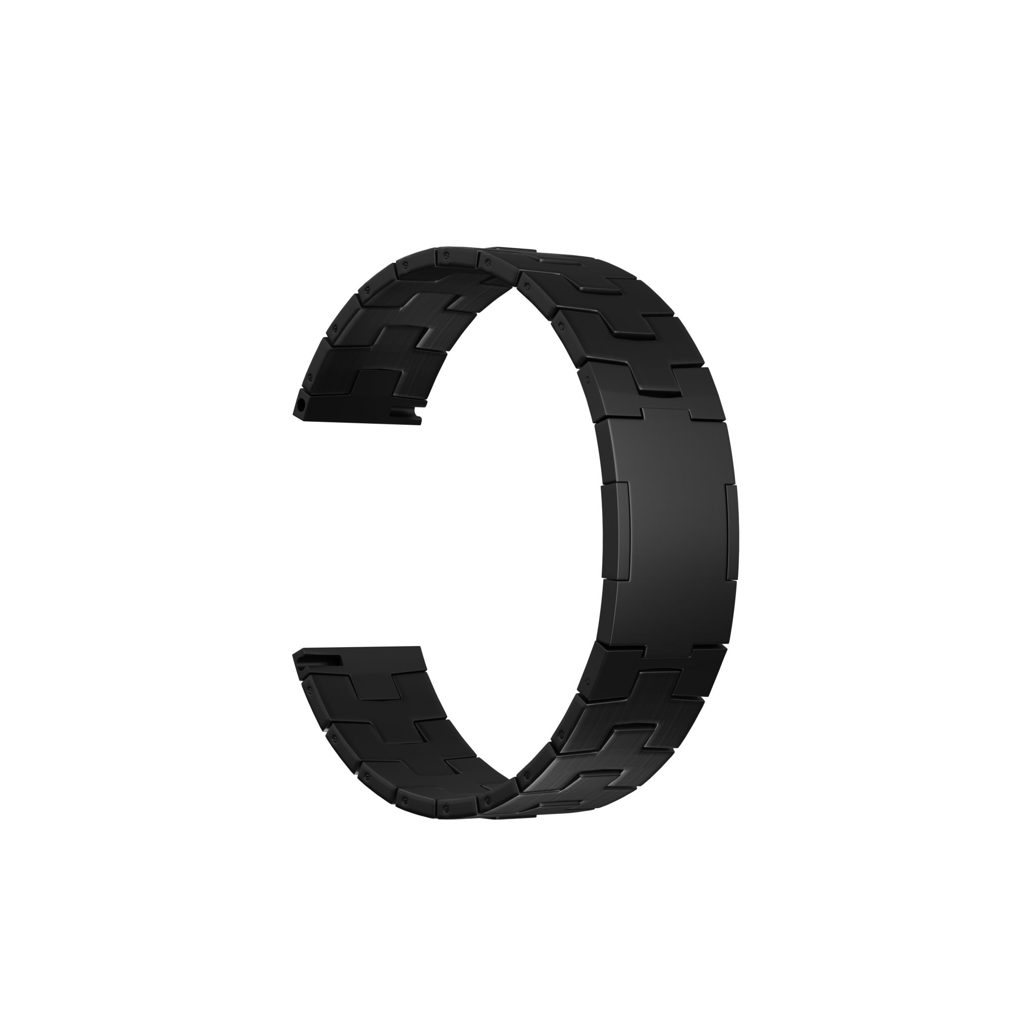 Suunto Vertical Titanium Grain Strap (Flat Buckle) (Graphite)