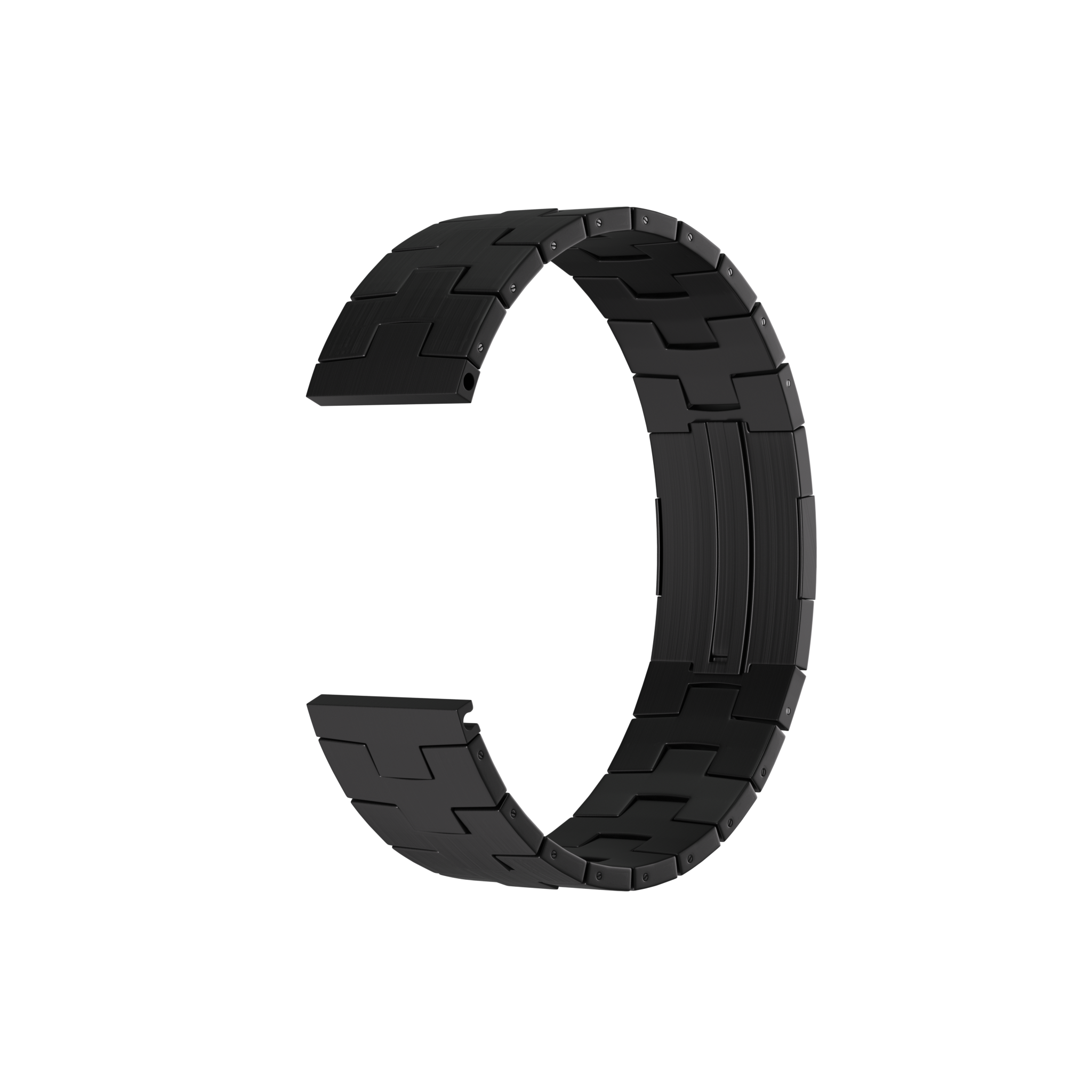 Suunto Race (S) Titanium Grain Strap (Flat Buckle) (Black)