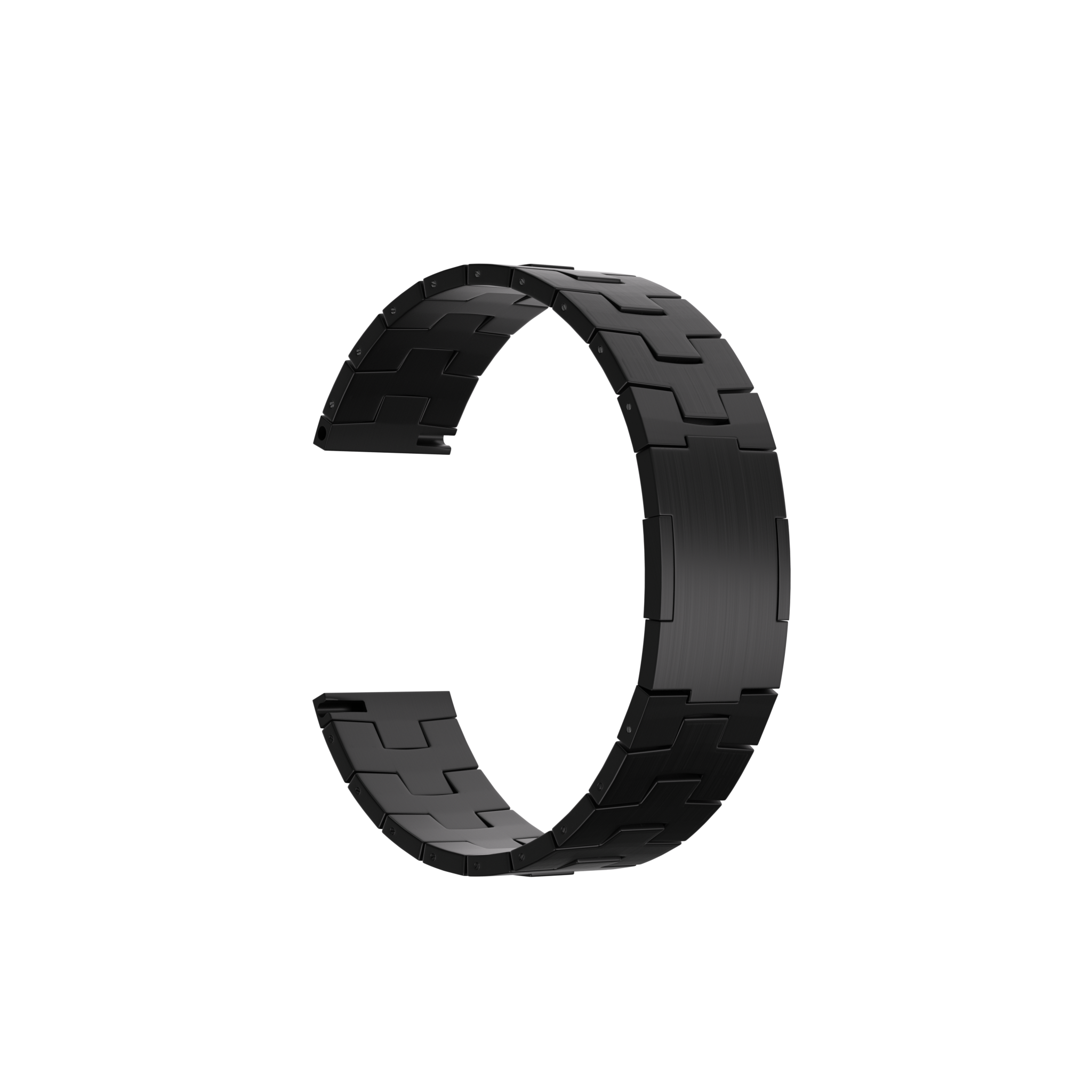 Suunto Race (S) Titanium Grain Strap (Flat Buckle) (Black)