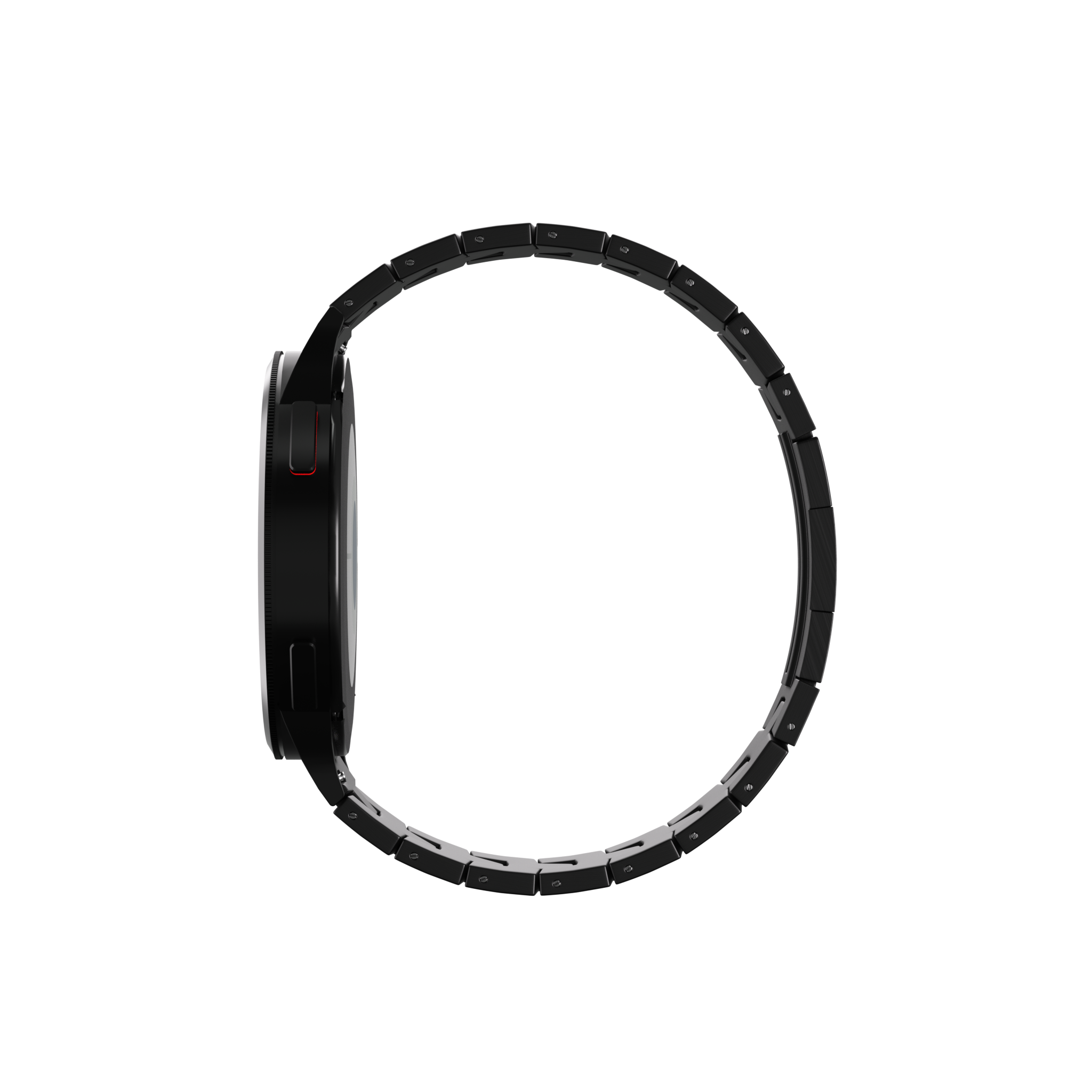 Suunto Race (S) Titanium Grain Strap (Flat Buckle) (Black)