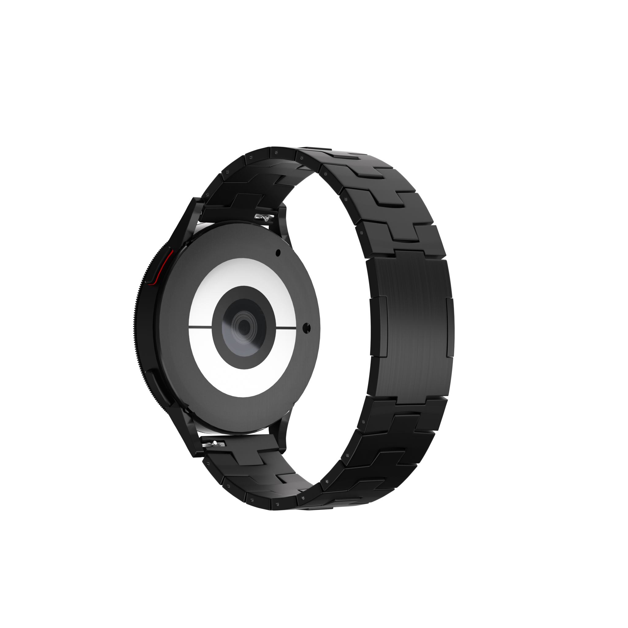 Suunto Vertical 2 Titanium Grain Strap (Flat Buckle) (Black)