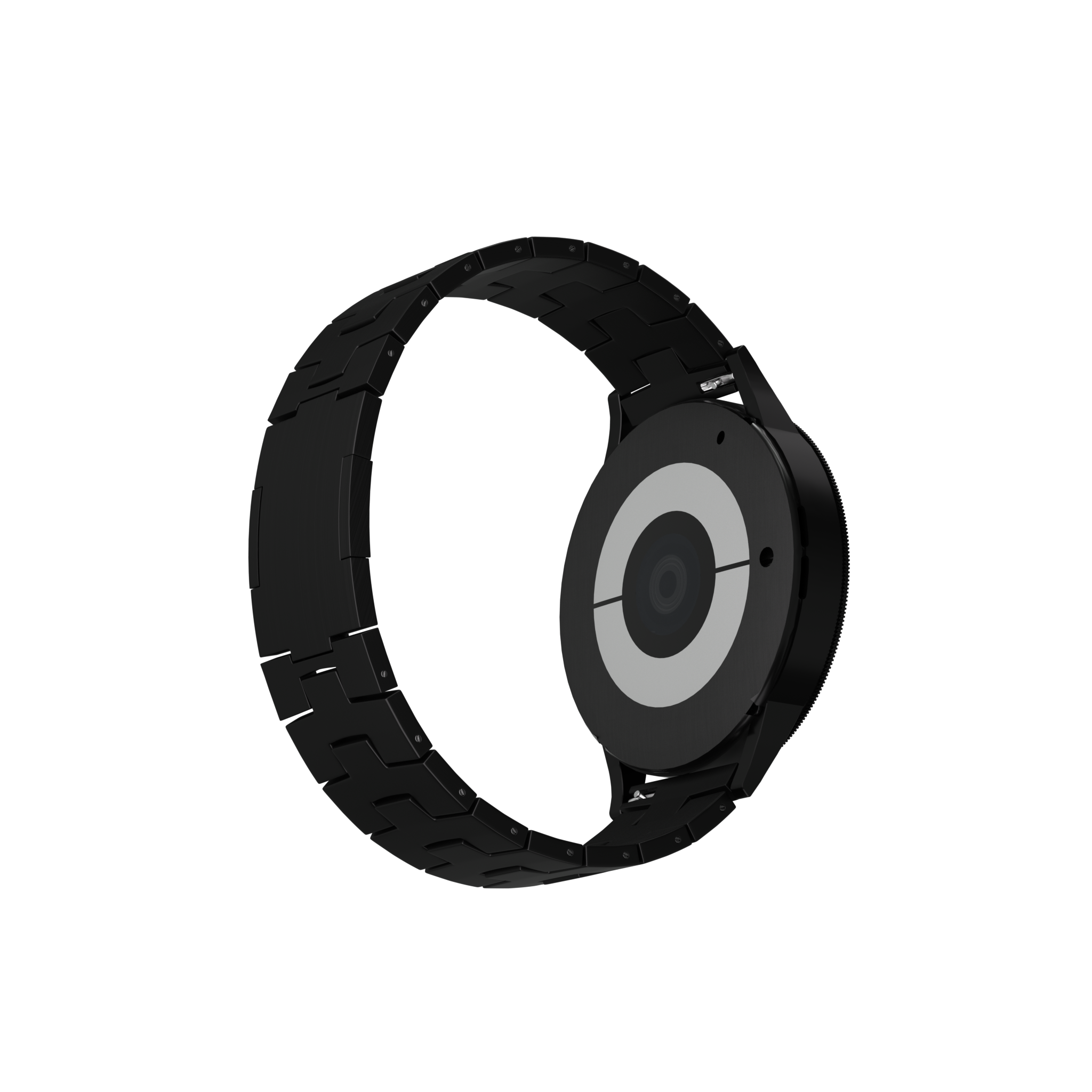 Huawei Watch GT 5 - 46mm Titanium Grain Strap (Flat Closure) (Black)