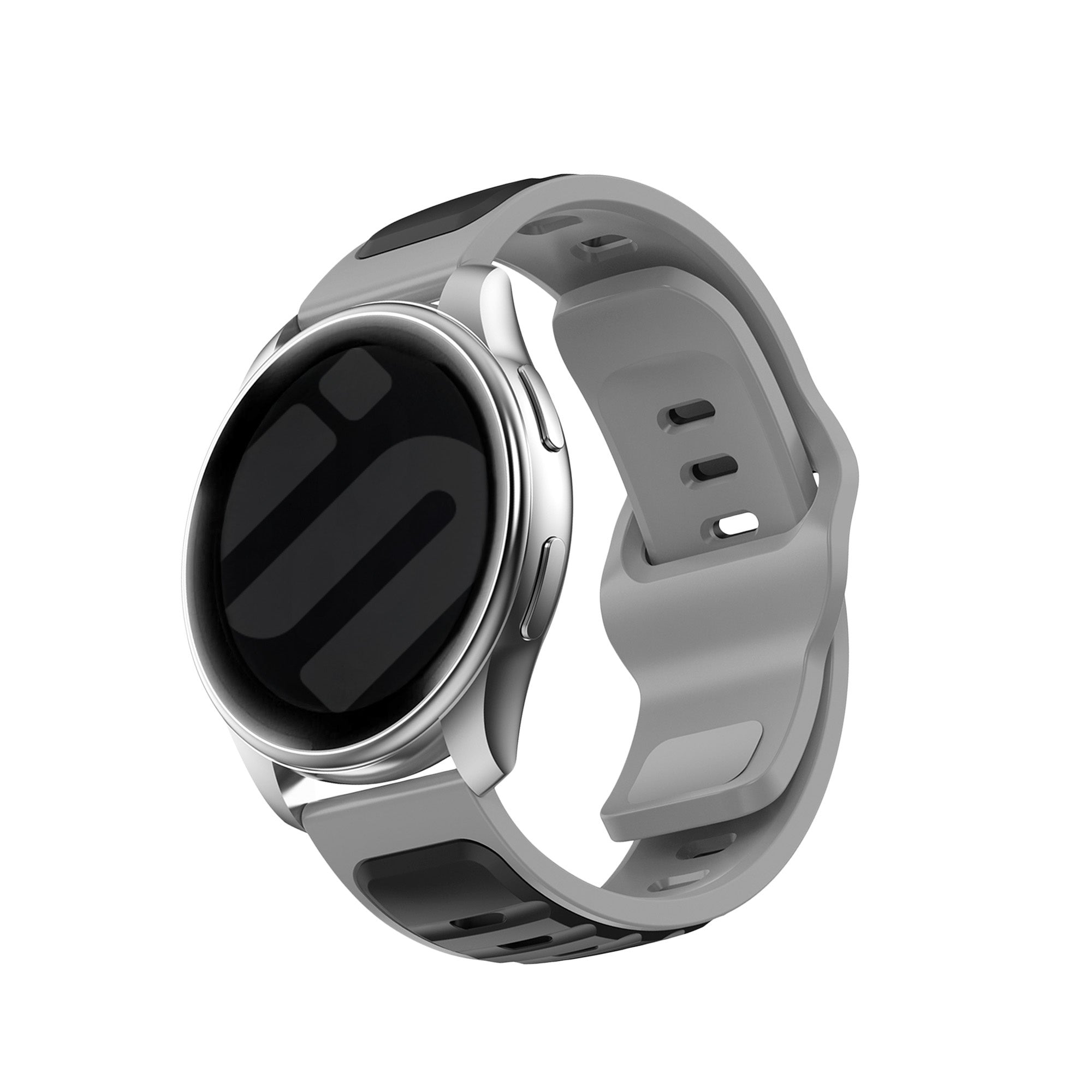 Samsung Galaxy Watch 7 - 44mm Outdoor Duo Silicone Strap (Black/Grey)