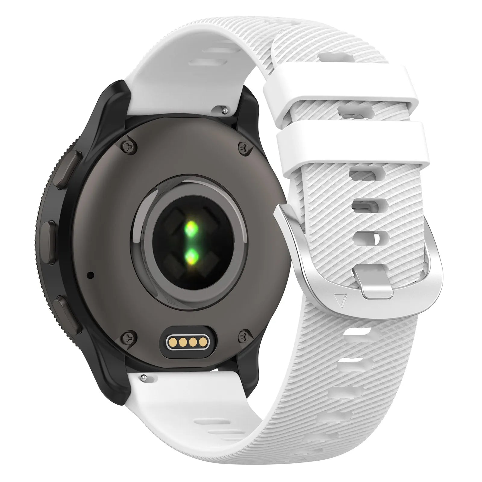 Garmin Venu 4 - 45mm Silicone Strap (White)