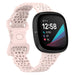 Fitbit Sense Silicone Strap with Pattern (Light Pink) Fitbit Sense Silicone Strap with Pattern (Light Pink)