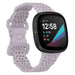 Fitbit Sense Silicone Strap with Pattern (Lila) Fitbit Sense Silicone Strap with Pattern (Lila)