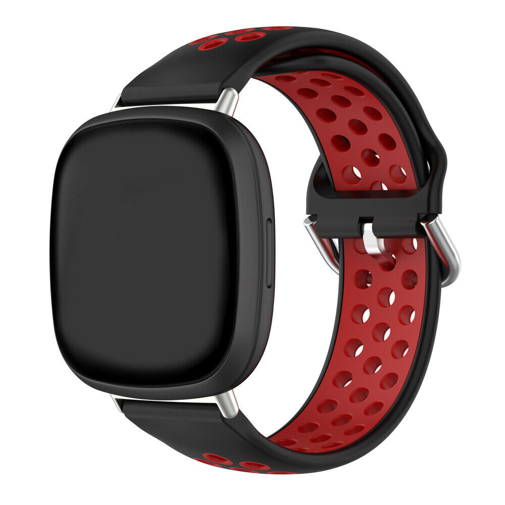 Fitbit Versa Sport Strap (Black/Red)