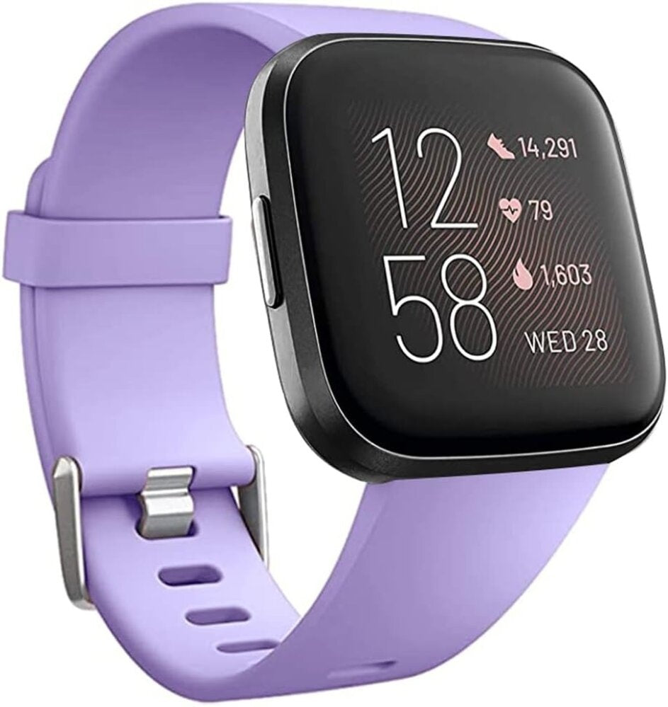 Purple fitbit versa band best sale