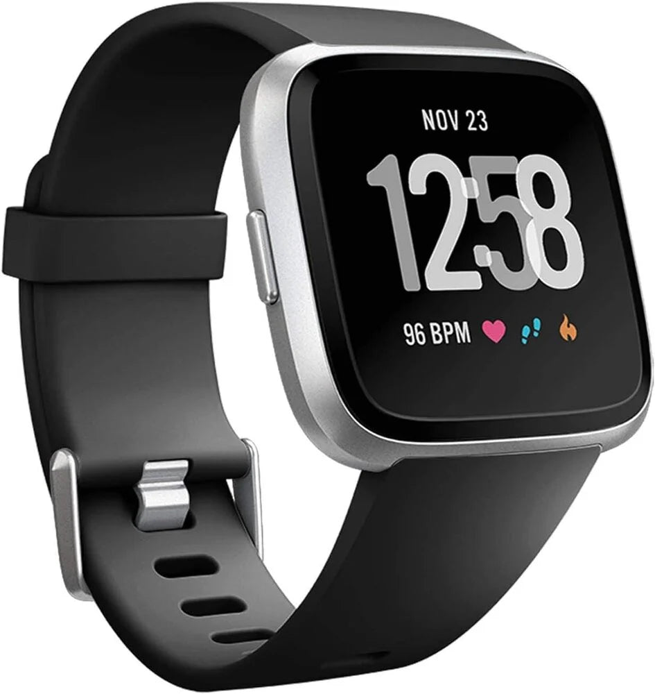 Black fitbit versa 2 strap hotsell