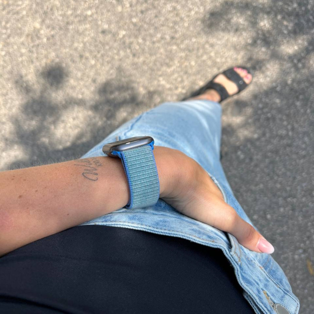 Apple Watch Ultra Nylon Strap (Blue)