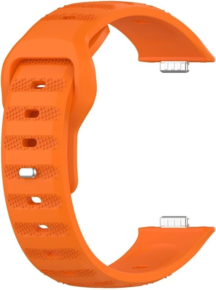 Huawei Watch Fit 4 Pro Outdoor Silicone Strap (Orange)