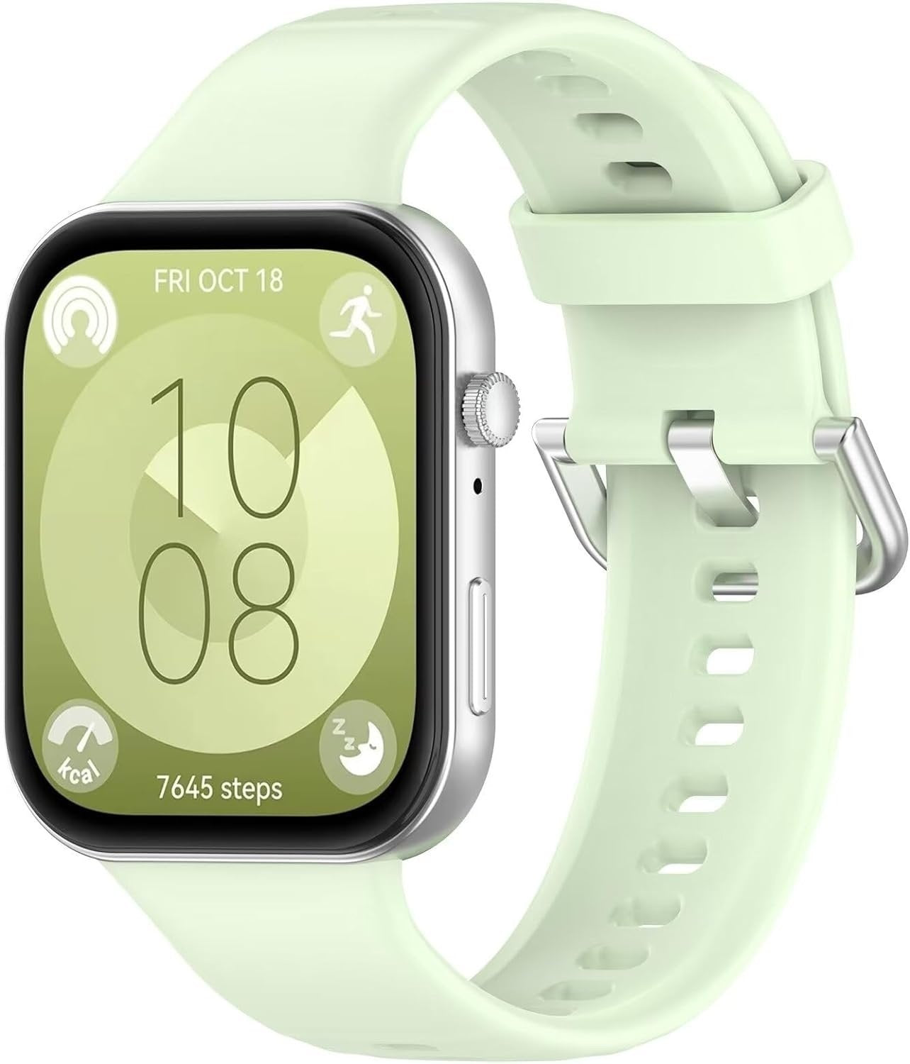 Huawei Watch Fit 4 Pro Silicone Strap (Light Green)