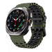 Samsung Galaxy Watch Ultra Wave Silicone Strap (Green/Black) Samsung Galaxy Watch Ultra Wave Silicone Strap (Green/Black)