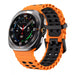 Samsung Galaxy Watch Ultra Wave Silicone Strap (Orange/Black) Samsung Galaxy Watch Ultra Wave Silicone Strap (Orange/Black)