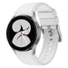 Samsung Galaxy Watch 4 40mm Silicone Strap Perfect Fit (White) Samsung Galaxy Watch 4 40mm Silicone Strap Perfect Fit (White)