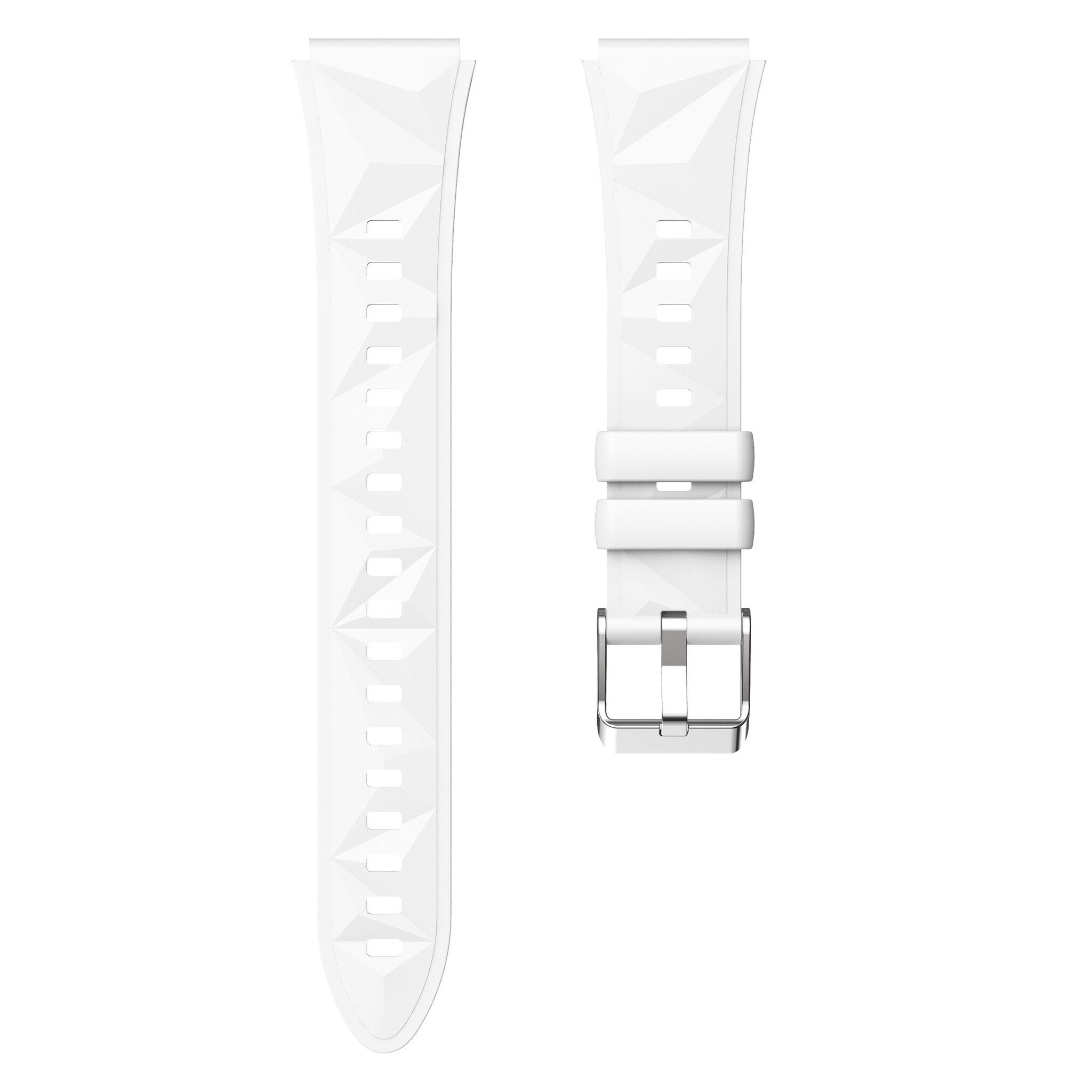 OnePlus Watch 3 - 43mm Premium Silicone Strap (White)