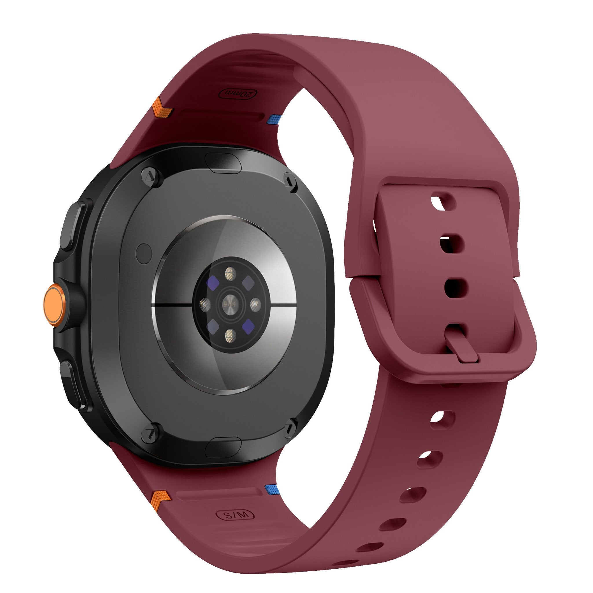 Samsung Galaxy Watch 8 - 40mm Silicone Strap (Wine Red)
