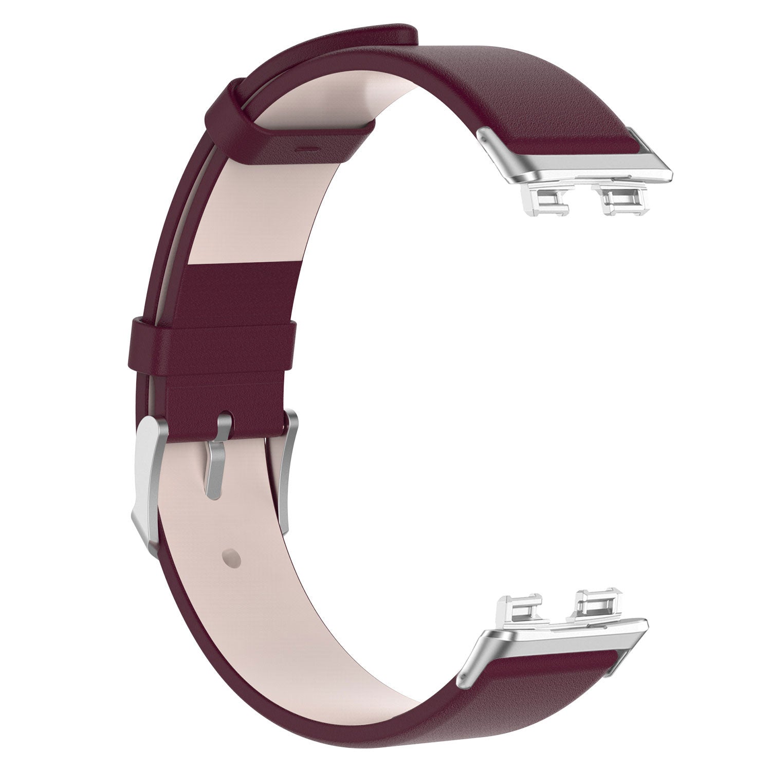 Huawei Band 10 Leather Strap (Wine Red)