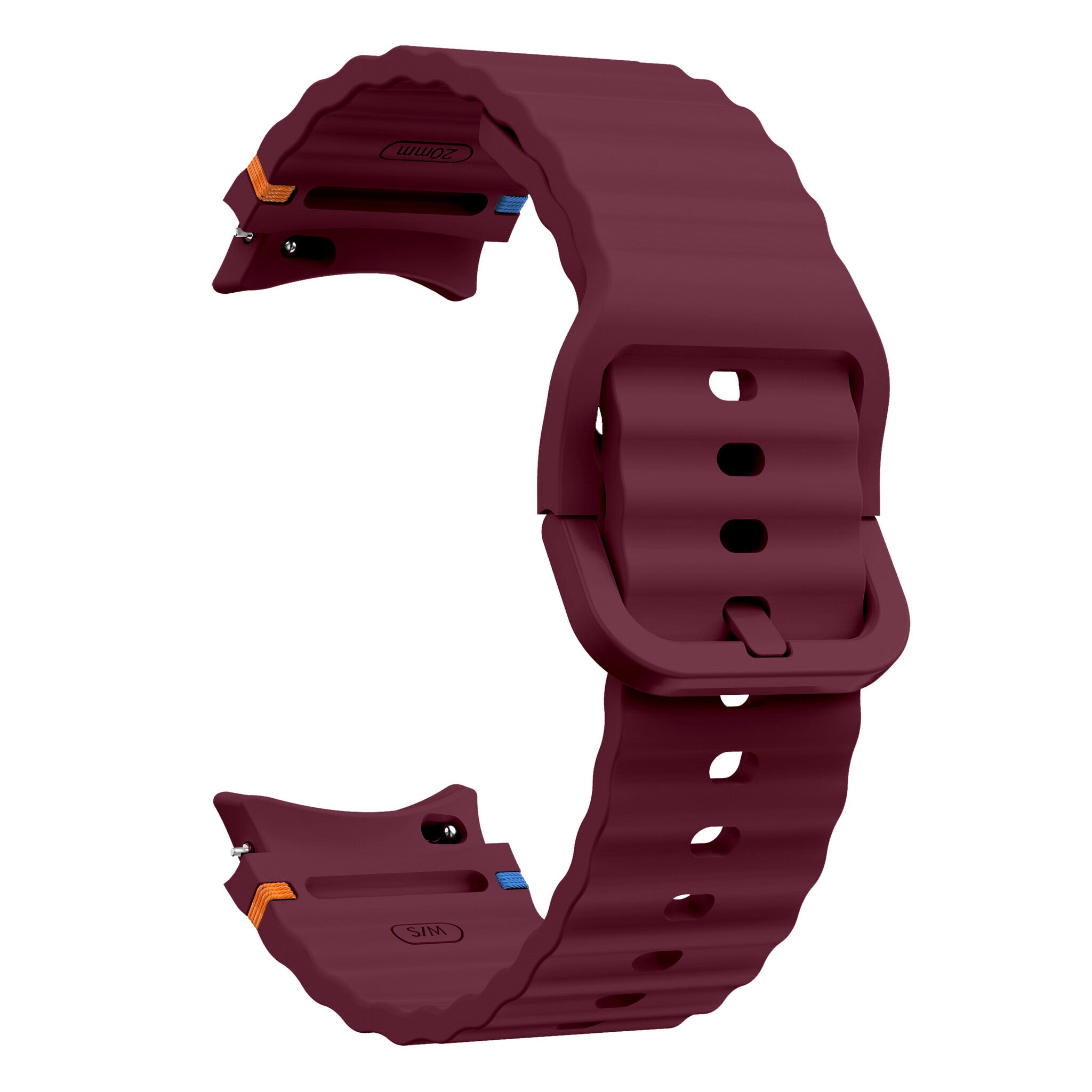 Samsung Galaxy Watch 4 40mm Wave Strap (Wine Red)