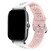 Amazfit GTS 2 Silicone Strap Patterned (White/Pink) Amazfit GTS 2 Silicone Strap Patterned (White/Pink)