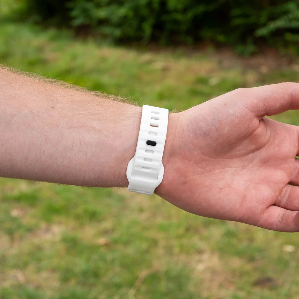 Samsung Gear Sport Outdoor Silicone Strap (White)