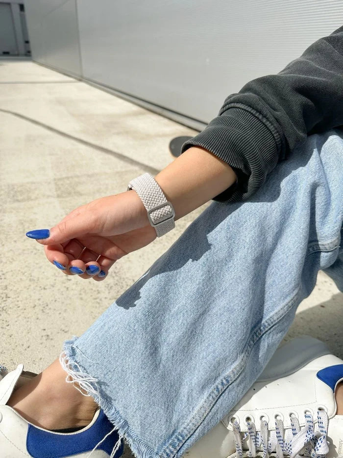 Amazfit Active Adjustable Braided Strap (White)